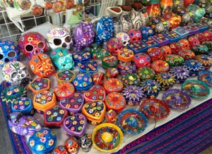 Colorful souvenirs