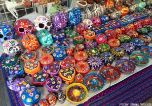 Mexican souvenirs market